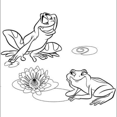 Ourcoloringpage Princess And The Frog 12