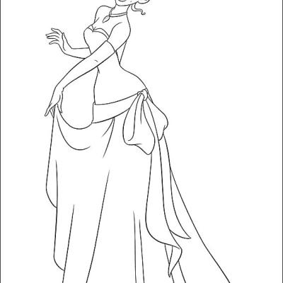 Ourcoloringpage Princess And The Frog 16