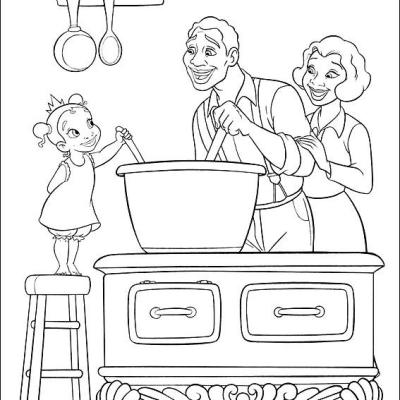 Ourcoloringpage Princess And The Frog 21