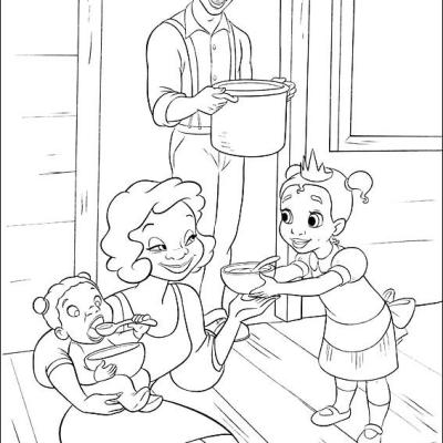 Ourcoloringpage Princess And The Frog 22