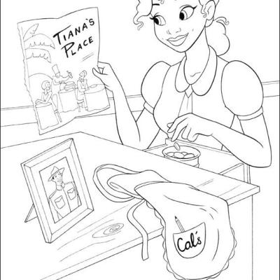 Ourcoloringpage Princess And The Frog 23