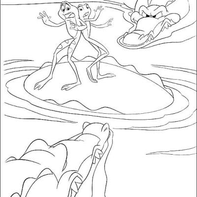 Ourcoloringpage Princess And The Frog 37