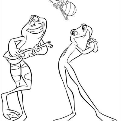 Ourcoloringpage Princess And The Frog 4