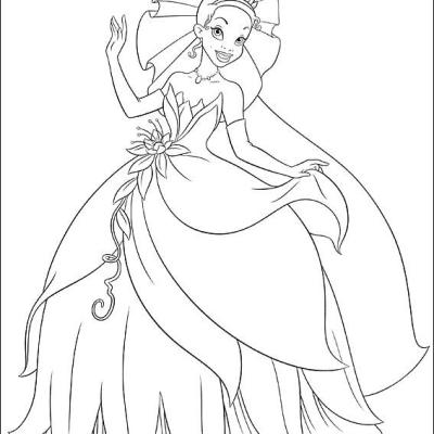 Ourcoloringpage Princess And The Frog 6