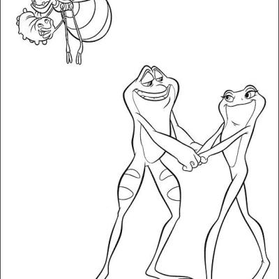 Ourcoloringpage Princess And The Frog 7