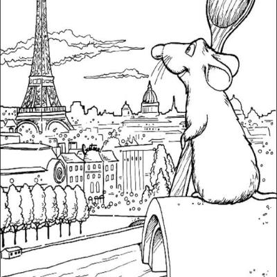 Ourcoloringpage Ratatouille 1