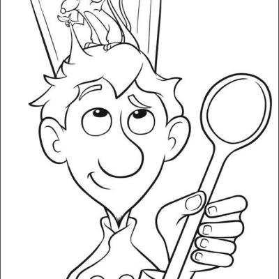 Whisk Up Some Fun: Ratatouille Coloring Pages for Kids