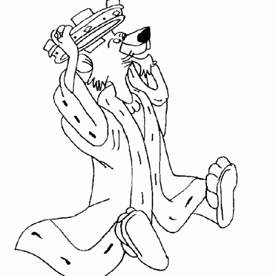 Ourcoloringpage Robin Hood 12