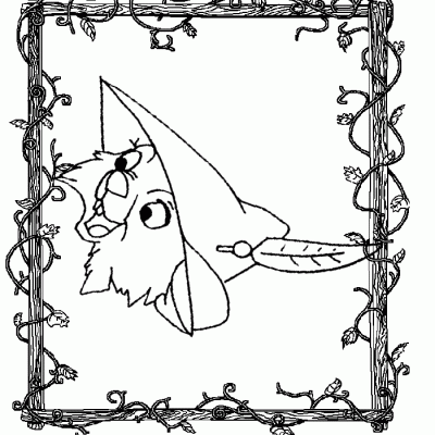 Ourcoloringpage Robin Hood 7