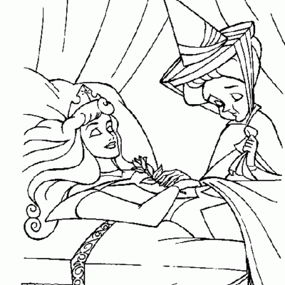 Ourcoloringpage Sleeping Beauty 24