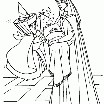 Ourcoloringpage Sleeping Beauty 2