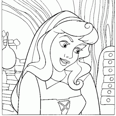 Awaken Your Creativity: Sleeping Beauty Coloring Pages for Kids