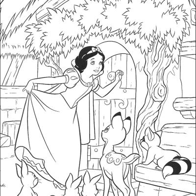 Ourcoloringpage Snow White 10