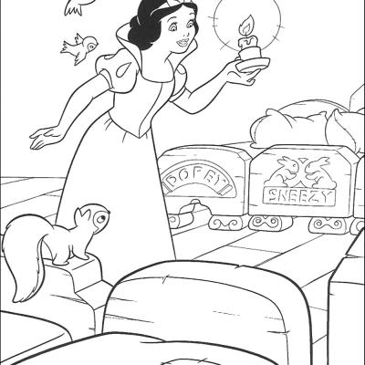 Ourcoloringpage Snow White 11