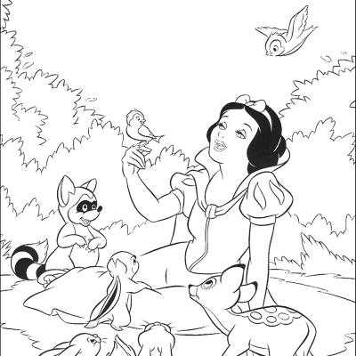 Ourcoloringpage Snow White 18