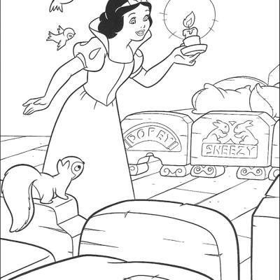 Ourcoloringpage Snow White 22