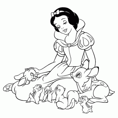 Ourcoloringpage Snow White 33