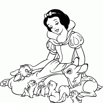 Ourcoloringpage Snow White 41