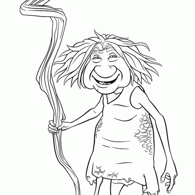 Ourcoloringpage Croods 12