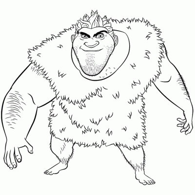 Ourcoloringpage Croods 13