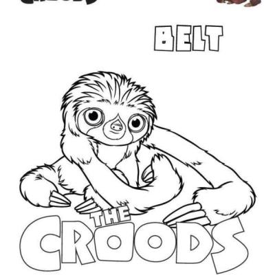 Ourcoloringpage Croods 18