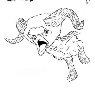Ourcoloringpage Croods 22