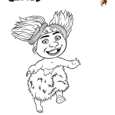 Ourcoloringpage Croods 23