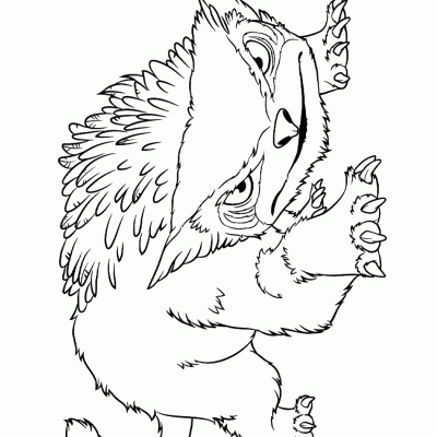 Ourcoloringpage Croods 6