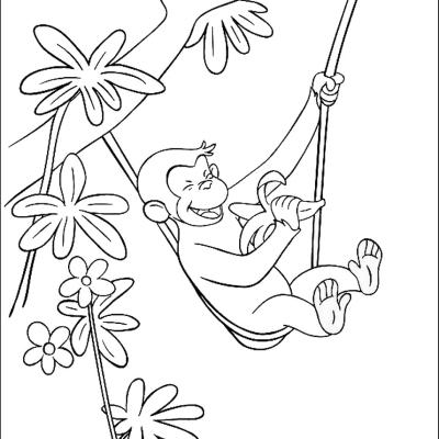Ourcoloringpage Curious George 10