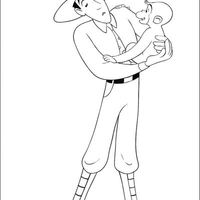 Ourcoloringpage Curious George 12