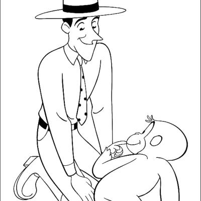 Ourcoloringpage Curious George 15