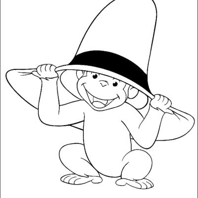 Ourcoloringpage Curious George 18