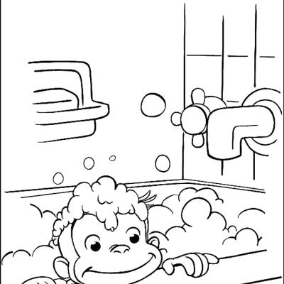 Ourcoloringpage Curious George 24