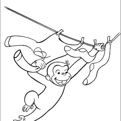 Ourcoloringpage Curious George 29