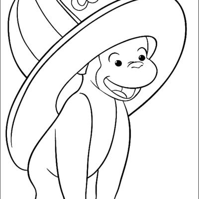 Ourcoloringpage Curious George 6