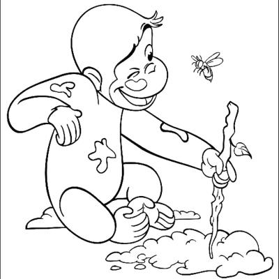 Ourcoloringpage Curious George 7