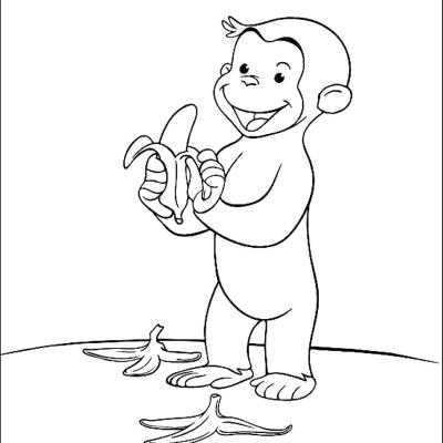 Ourcoloringpage Curious George 8