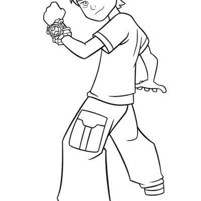 Ourcoloringpage Ben 10 22