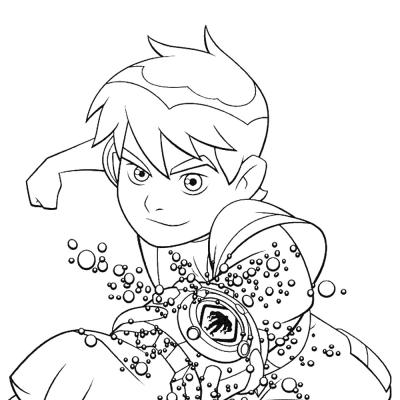 Ourcoloringpage Ben 10 24