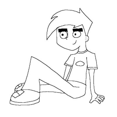 Ourcoloringpage Danny Phantom 11