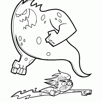 Ourcoloringpage Danny Phantom 1