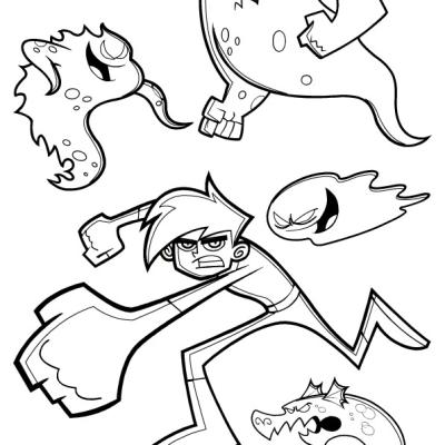 Ourcoloringpage Danny Phantom 3