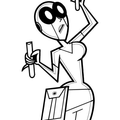 Ourcoloringpage Danny Phantom 4