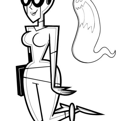 Ourcoloringpage Danny Phantom 6