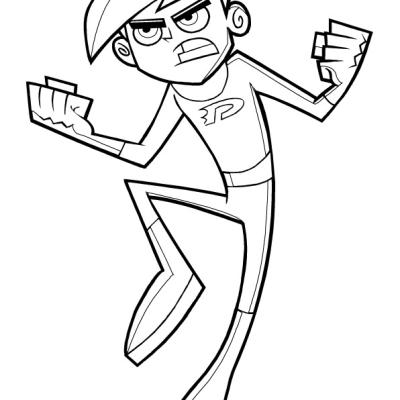 Ourcoloringpage Danny Phantom 9