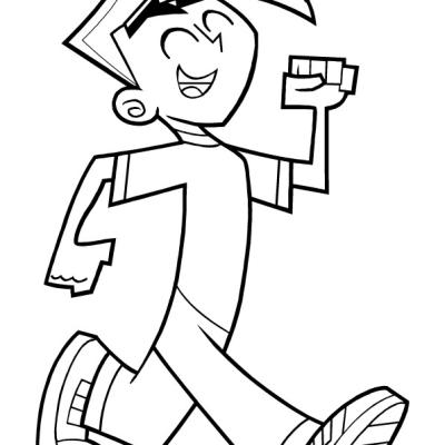 Danny Phantom Coloring Pages: Unleash Your Inner Ghost Hunter