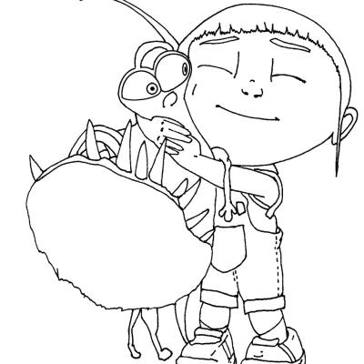 Ourcoloringpage Despicable Me 9