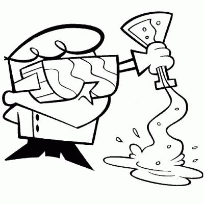Ourcoloringpage Dexter 1
