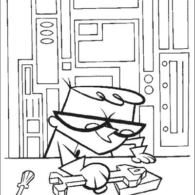 Ourcoloringpage Dexter 24