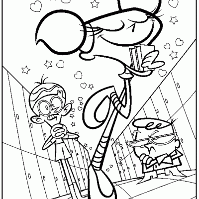 Ourcoloringpage Dexter 4